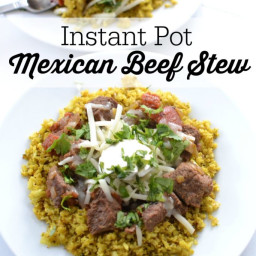 Instant Pot Mexican Beef Stew