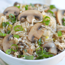 Instant Pot Mushroom Rice Pilaf Recipe