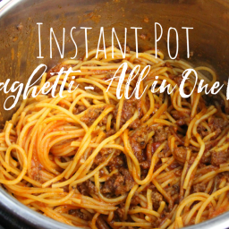 Instant Pot One Pot Spaghetti