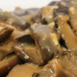 Instant Pot Pidpenky (Mushrooms) with Gravy