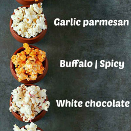 Instant Pot Popcorn  (+4 ways to flavor it up)
