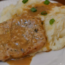 Instant Pot Pork Chops, Gravy and Mashed Potatoes