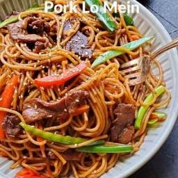 Instant Pot Pork Lo Mein (Video)