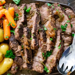 Instant Pot Pot Roast with Balsamic and Rosemary