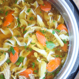 Instant Pot Pressure Cooker Chicken Noodle Soup
