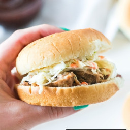 Instant Pot Pulled Pork is an easy recipes that's fast to make!