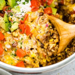 Instant Pot Quick and Easy Ground Beef Burrito Bowls