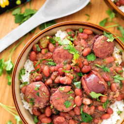 Instant Pot Red Beans and Rice With Sausage