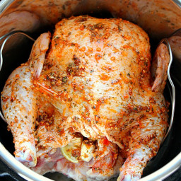 Instant Pot Roasted Whole Chicken recipe