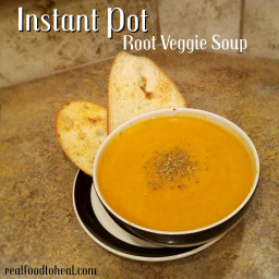 Instant Pot Root Veggie Soup