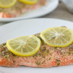 Instant Pot Salmon with Lemon, Pepper and Dill