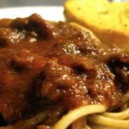 Instant Pot Savory Spaghetti Sauce with Bacon