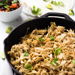 Instant Pot Shredded Chicken (Mexican Flavors)
