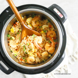 Instant Pot Shrimp Fried Rice