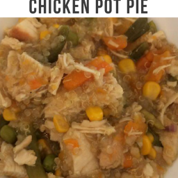 Instant Pot Skinny Crustless Chicken Pot Pie
