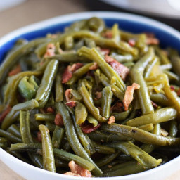 Instant Pot Southern Style Green Beans and Bacon