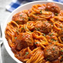 Instant Pot Spaghetti and Meatballs