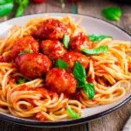 Instant Pot Spaghetti And Meatballs 🍝