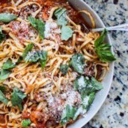 Instant Pot Spaghetti Bolognese Sauce