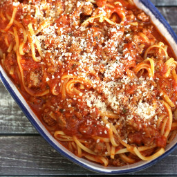 Instant Pot Spaghetti Dinner