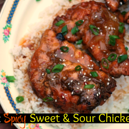 Instant Pot Spicy Sweet & Sour Chicken