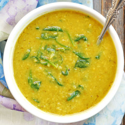 Instant Pot Spinach Dal