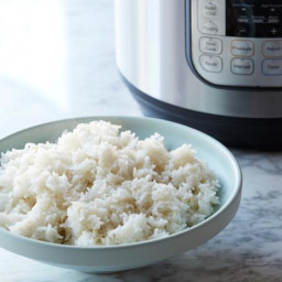 Instant Pot Steamed Rice