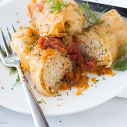 Instant Pot Stuffed Cabbage