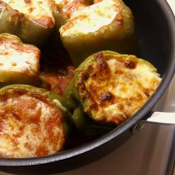 Instant Pot Stuffed Green Peppers