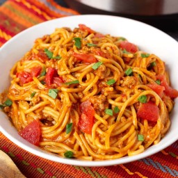 Instant Pot Taco Spaghetti