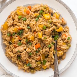 Instant Pot Teriyaki Chicken and Rice [VIDEO]