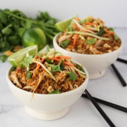Instant Pot Thai Chicken Rice Bowl