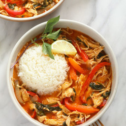 Instant Pot Thai Coconut Curry Chicken