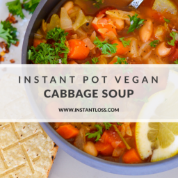 Instant Pot Vegan Cabbage Soup