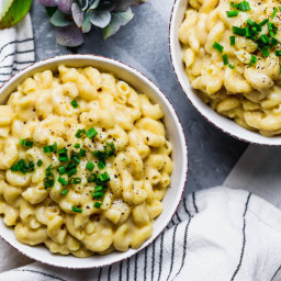 Instant Pot White Cheddar Cauliflower Mac and Cheese
