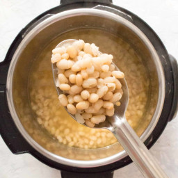 Instant Pot White Navy Beans (No Soak)
