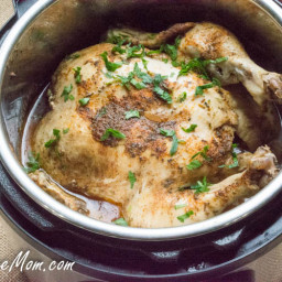 Instant Pot Whole Chicken and Low Carb Gravy