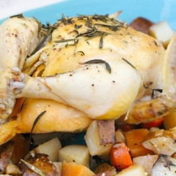 Instant Pot Whole Chicken with Vegetables