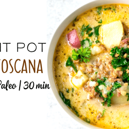 Instant Pot Zuppa Toscana (Paleo, Whole30, Easy)