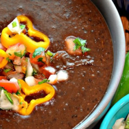 Instant Pot® Spicy Black Bean Soup (Vegan) Recipe