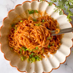 Instant Ramen Hacks: Spicy Gochujang Noodles