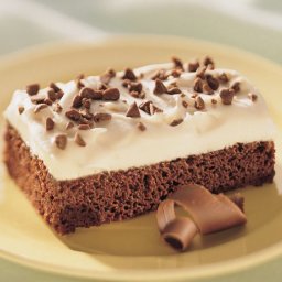 Irish Cream Brownie Dessert