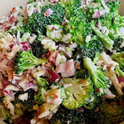 Irresistible 15-Minute Broccoli Salad with Bacon and Cheese