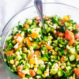 Israeli Corn Salad