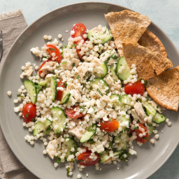 Israeli Couscous Salad with Chicken
