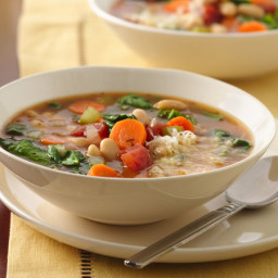 Italian Bean Soup with Greens