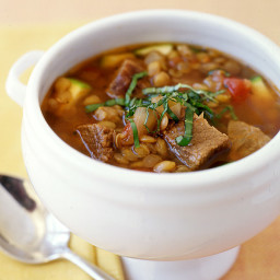 Italian Beef and Lentil Slow-Cooker Stew