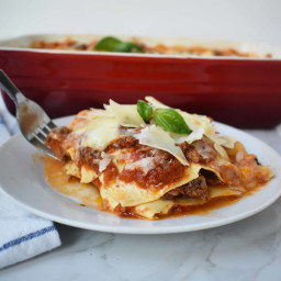 Italian Bolognese Lasagna
