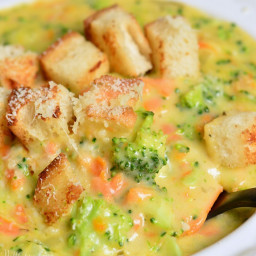 Italian Broccoli Cheese Soup
