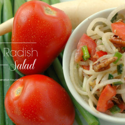 Italian Diakon Radish Salad